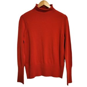 FRENCH CONNECTION Relaxed Turtleneck Pullover, Red (Medium)